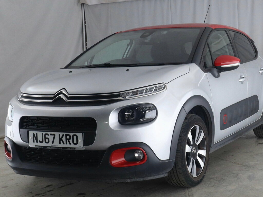 Citroen C3 1.6 Bluehdi Flair Hatchback Euro Silver #2