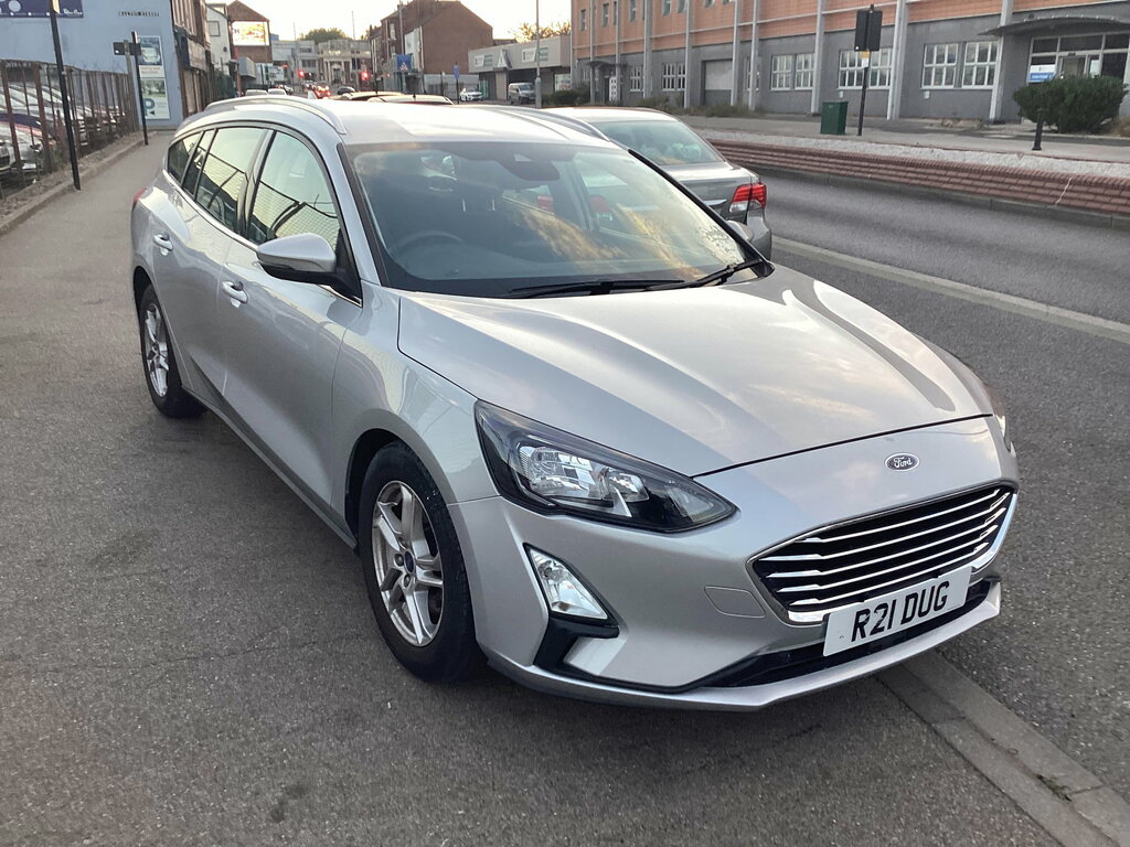 Ford Focus 1.5 Ecoblue Zetec Estate Euro 6 Silver #2
