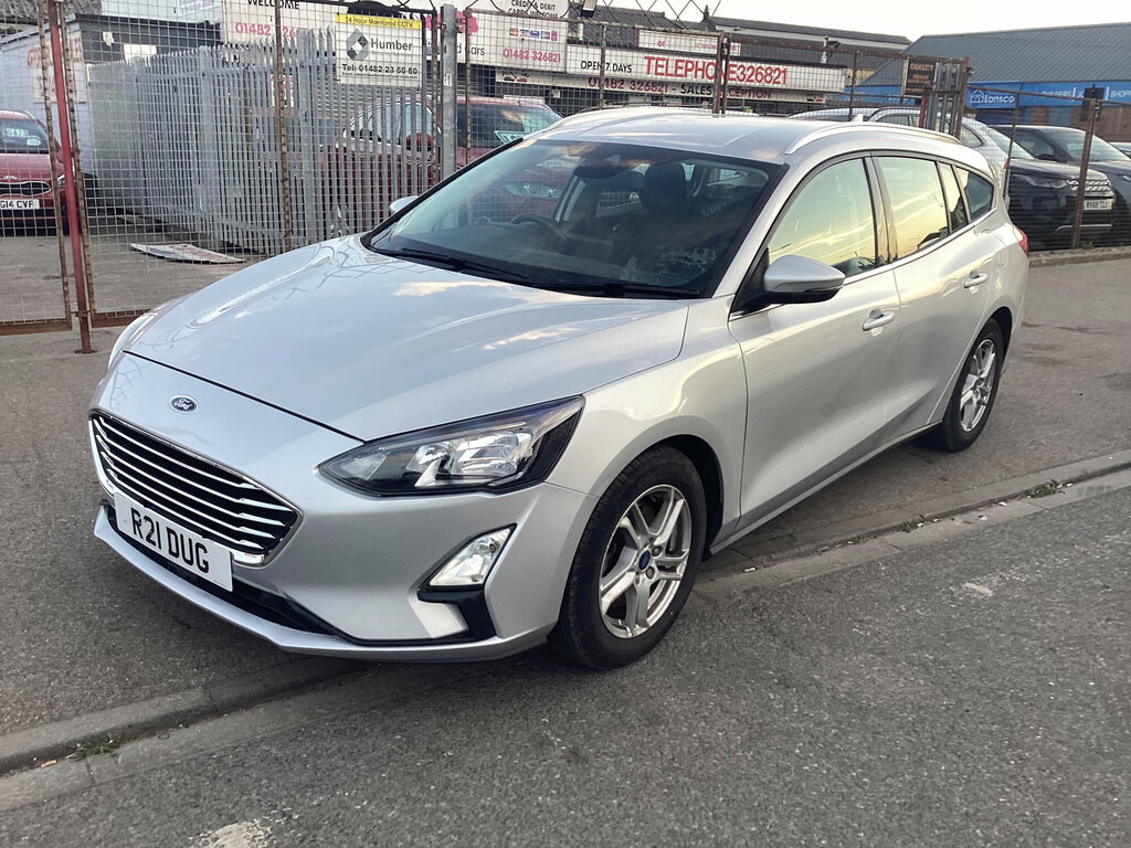 Ford Focus 1.5 Ecoblue Zetec Estate Euro 6 Silver #3