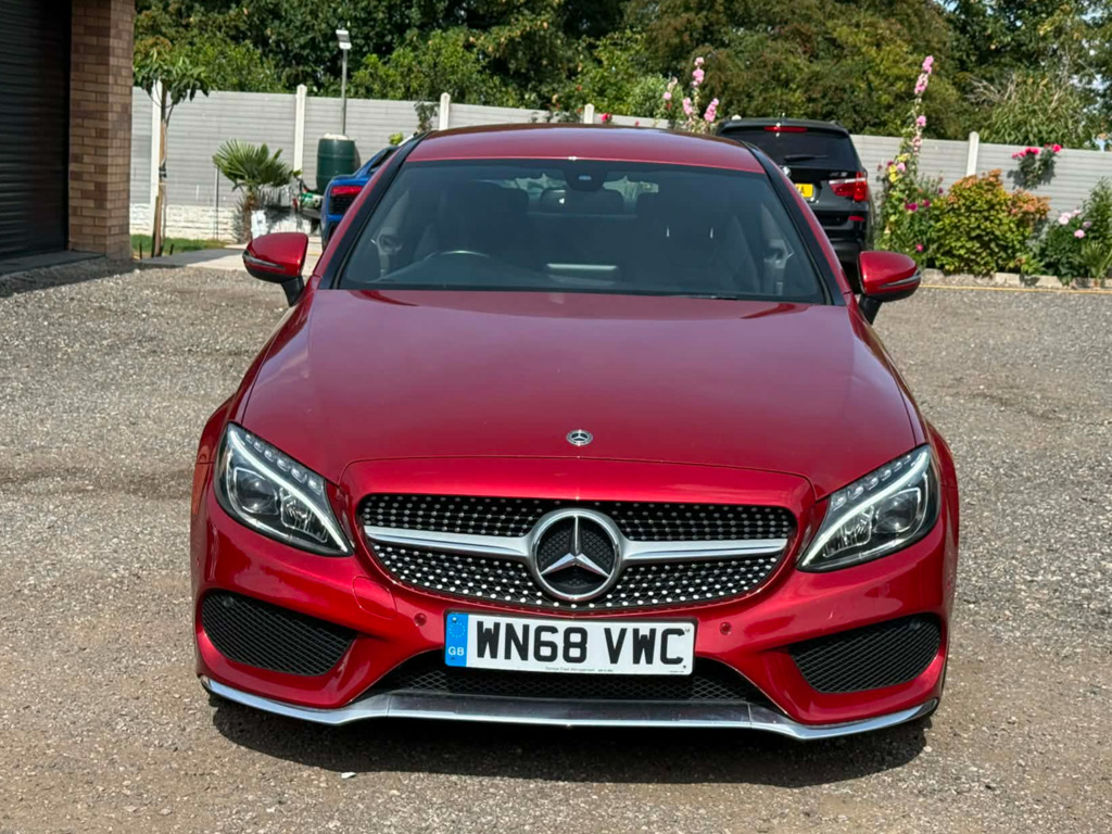 Mercedes-Benz C Class 2.1 C220d Amg Line Coupe G-tronic Euro Red #3