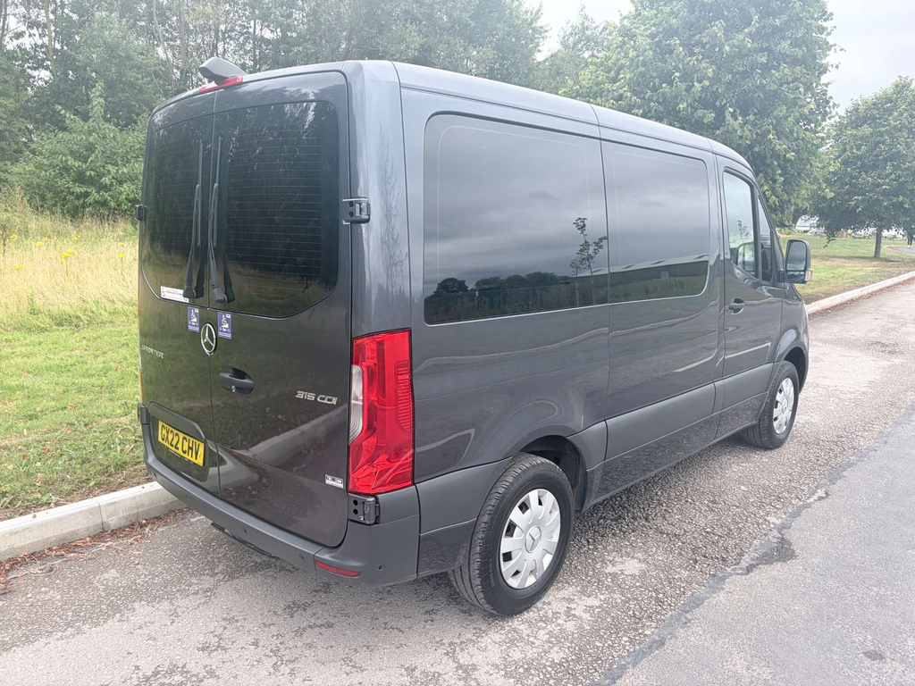 Mercedes-Benz Sprinter Driver From Wheelchair Upront Wheelchair Accessi #4