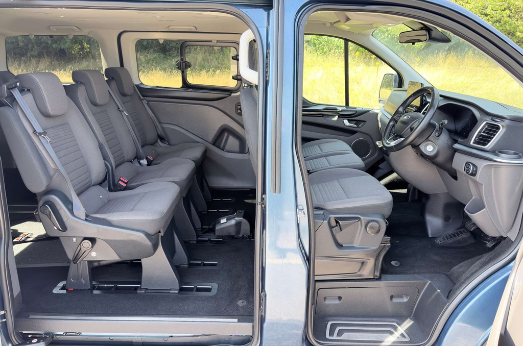 Ford Tourneo Custom Custom 2.0 Tdci 105 8 Seater Zetec Mpv Minibus 20K White #7