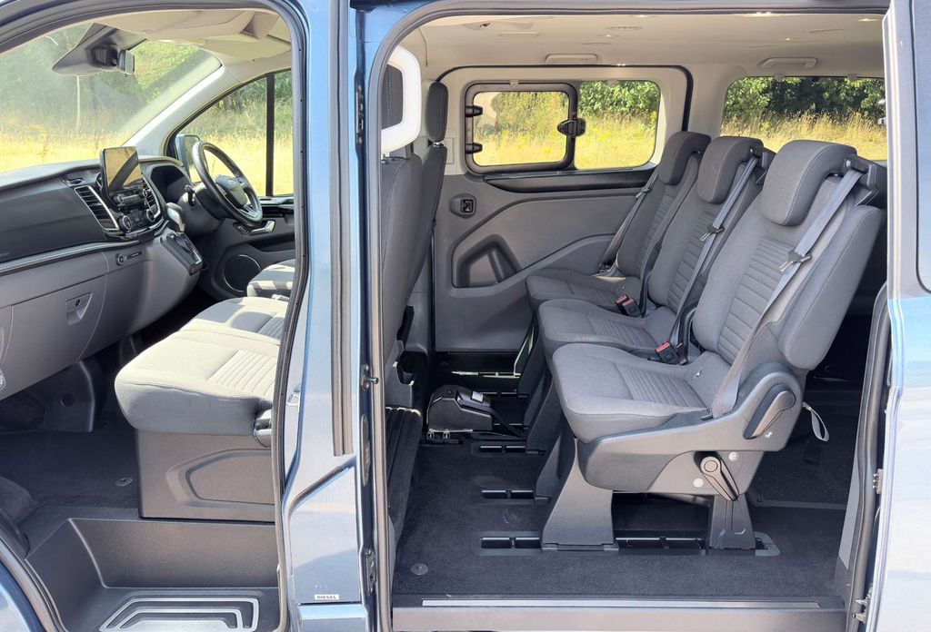 Ford Tourneo Custom Custom 2.0 Tdci 105 8 Seater Zetec Mpv Minibus 20K White #8