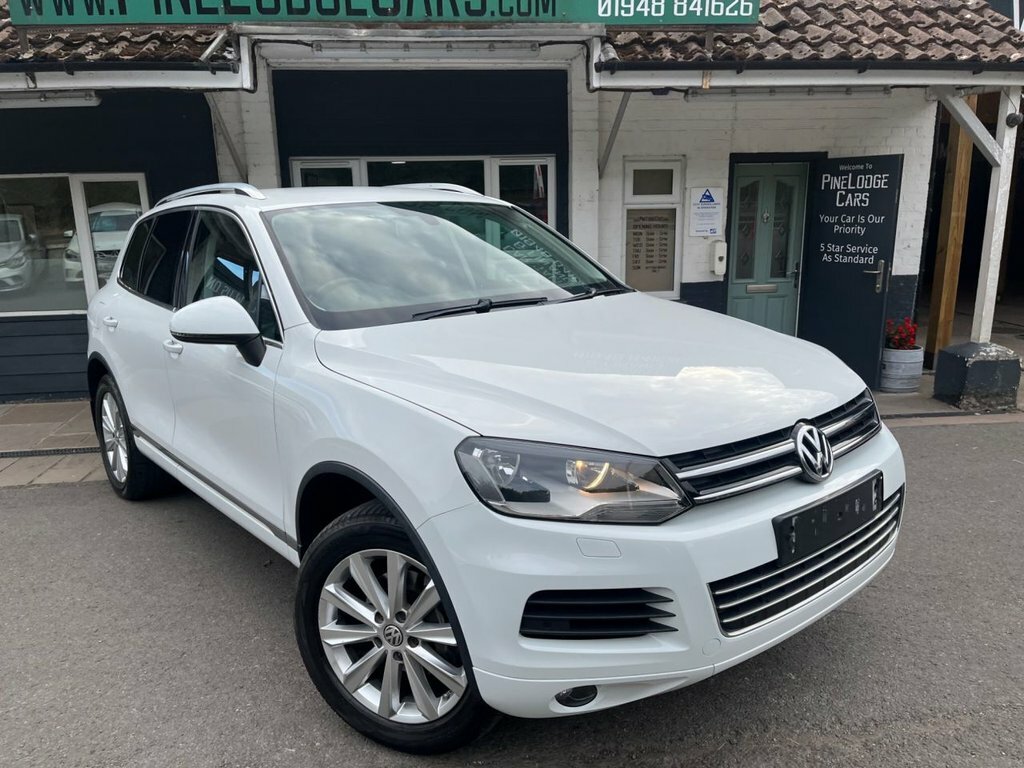 Volkswagen Touareg 3L Se White #6