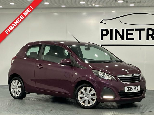 Peugeot 108 1.0 Vti Active Hatchback Euro 5 CK15BVB Purple