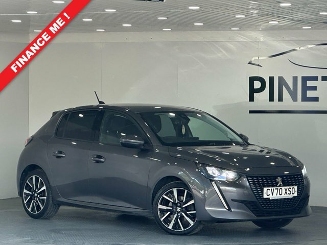 Peugeot 208 1.2 Puretech Allure Premium Hatchback M CV70XSO Grey
