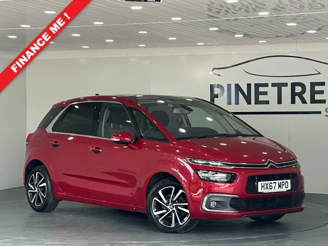 Citroen C4 Picasso 1.6 Bluehdi Flair Mpv Euro 6 S Red
