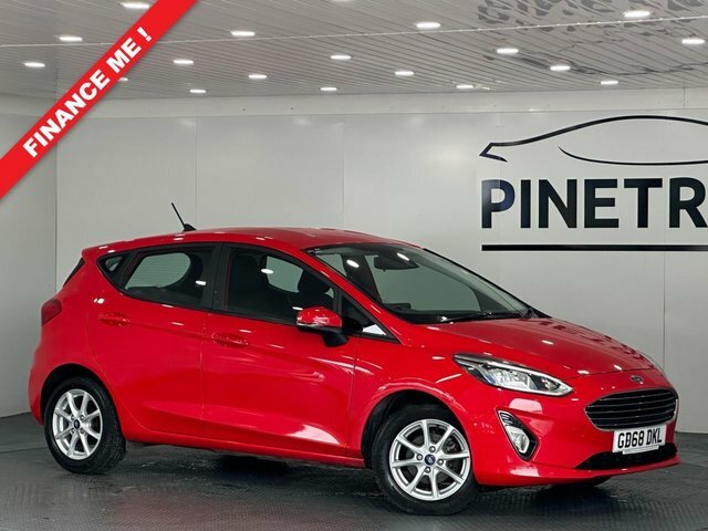 Ford Fiesta 1.0T Ecoboost Gpf Zetec Hatchback Manua GD68DKL Red