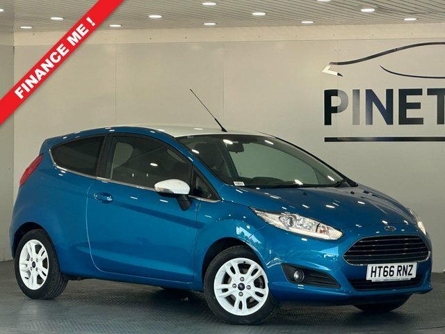 Ford Fiesta 1.25 Zetec Blue Edition Hatchback Manua HT66RNZ Blue