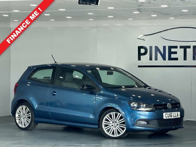 Volkswagen Polo 1.4 Tsi Bluemotion Tech Act Bluegt Hatchback P Blue