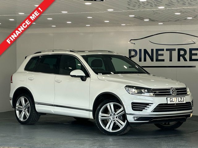 Volkswagen Touareg 3.0 Tdi V6 Bluemotion Tech R-line Plus Suv Die White