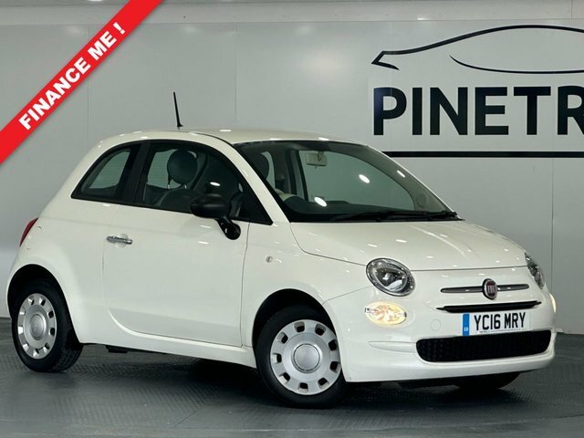 Fiat 500 1.2 Pop Hatchback Euro 6 S S YC16MRY White