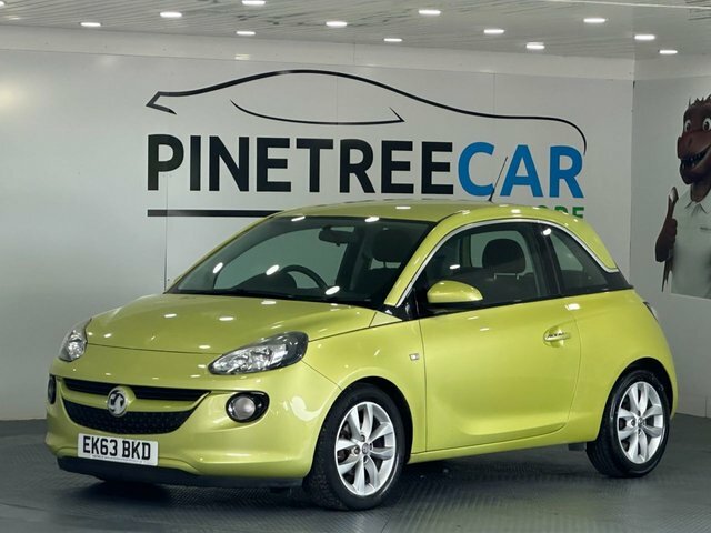 Vauxhall Adam 1.2 16V Jam Hatchback Euro 5 70 Yellow #3