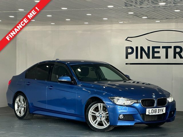 BMW 3 Series 2.0 320D M Sport Saloon Euro 6 S LO18BYK Blue