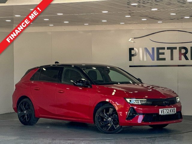 Vauxhall Astra 1.2 Turbo Gs Line Hatchback Euro VE72KVD Red