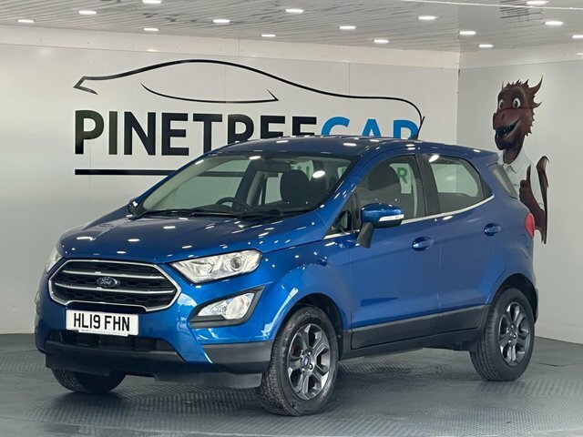 Ford Ecosport 1.0T Ecoboost Gpf Zetec Suv Euro HL19FHN Blue #3