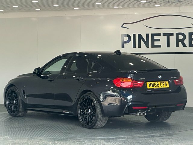 BMW 4 Series Gran Coupe 2.0 420D M Sport Hatchback Xdrive Black #6