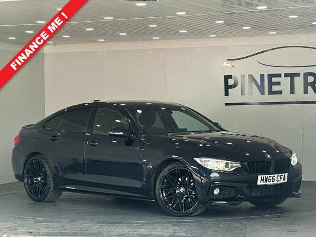 BMW 4 Series Gran Coupe 2.0 420D M Sport Hatchback Xdrive Black