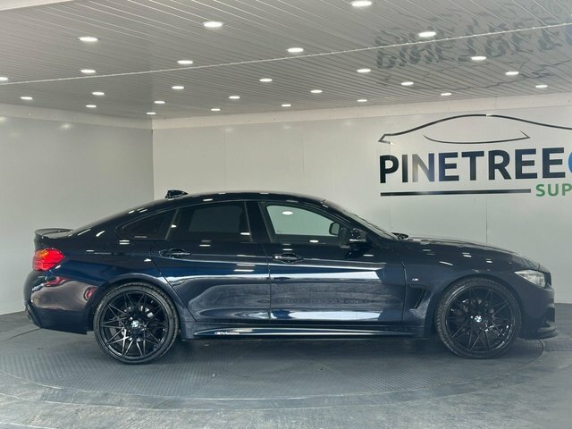 BMW 4 Series Gran Coupe 2.0 420D M Sport Hatchback Xdrive Black #5