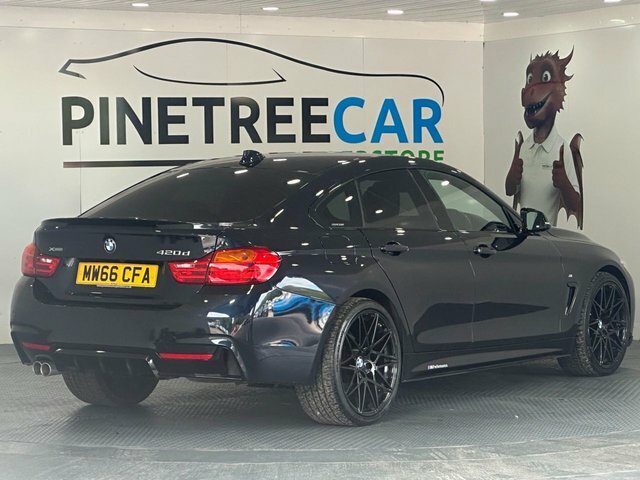 BMW 4 Series Gran Coupe 418D M Sport Silver #8
