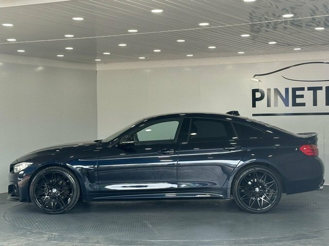 BMW 4 Series Gran Coupe 2.0 420D M Sport Hatchback Xdrive Black #4