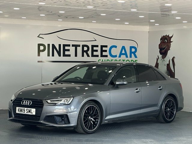 Audi A4 2.0 Tfsi 35 Black Edition Saloon S Tron Black #3