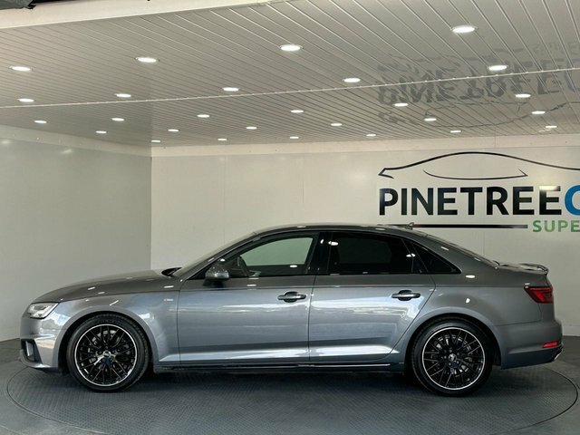 Audi A4 2.0 Tfsi 35 Black Edition Saloon S Tron Black #4