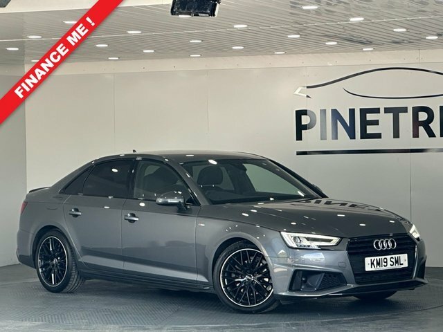 Audi A4 2.0 Tfsi 35 Black Edition Saloon S Tron Black