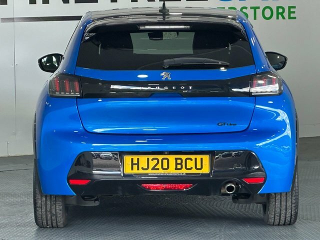 Peugeot 208 1.2 Puretech Gt Line Hatchback E Blue #6