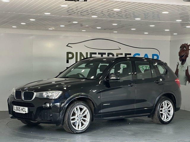 BMW X3 2.0 20D M Sport Suv Xdrive Euro 6 Black #3