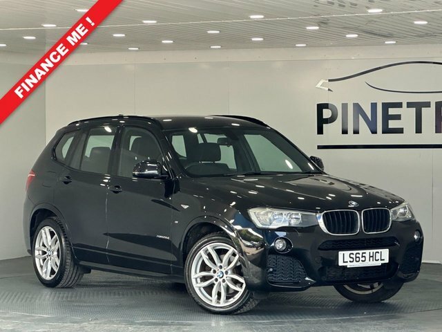 BMW X3 2.0 20D M Sport Suv Xdrive Euro 6 Black