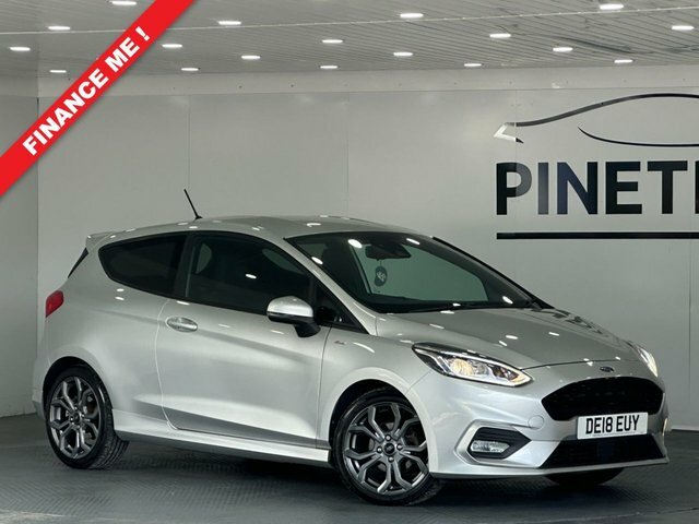 Ford Fiesta 1.0T Ecoboost St-line Hatchback Silver