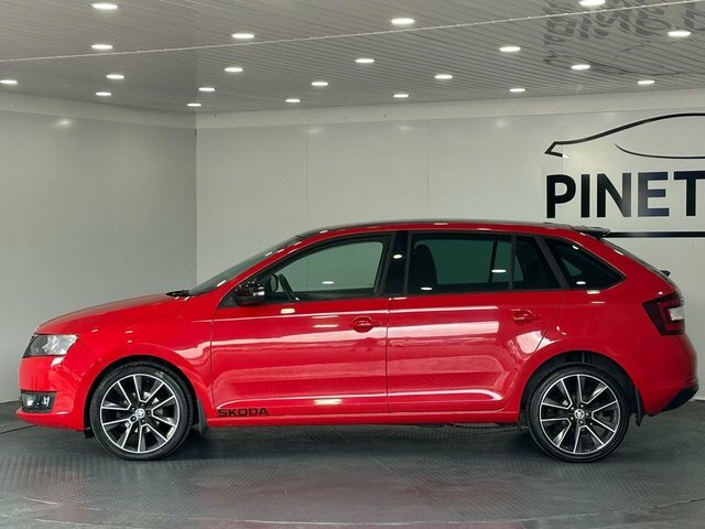 Skoda Rapid Spaceback 1.4 Tdi Se Sport Hatchback Euro YS65YUC Red #3