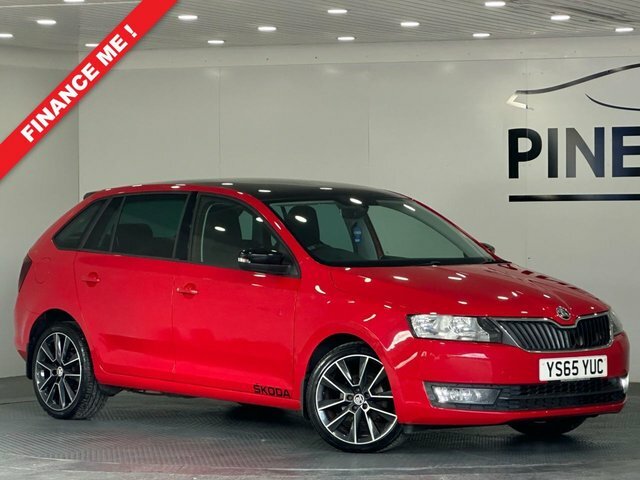 Skoda Rapid Spaceback 1.4 Tdi Se Sport Hatchback Euro Red