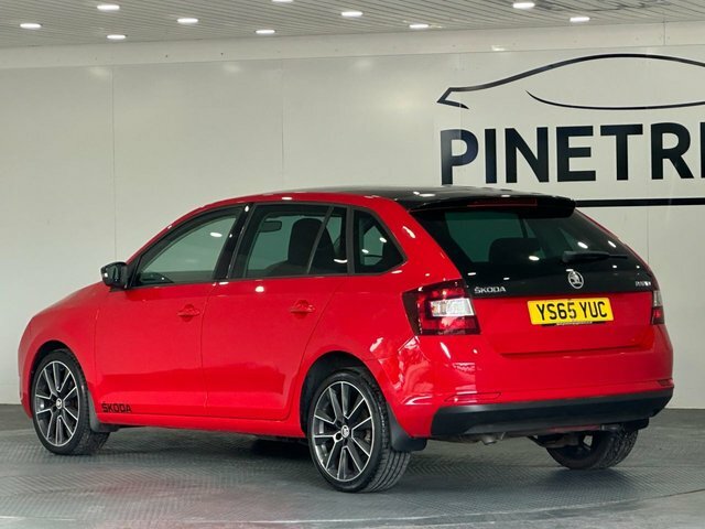Skoda Rapid Spaceback 1.4 Tdi Se Sport Hatchback Euro YS65YUC Red #5