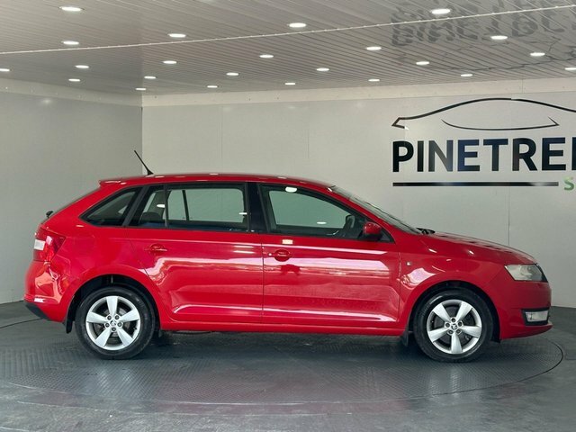 Skoda Rapid Spaceback 1.2 Tsi Se Hatchback Euro 5 105 KY14UXZ Red #5
