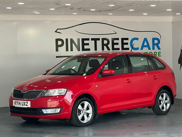Skoda Rapid Spaceback 1.2 Tsi Se Hatchback Euro 5 105 KY14UXZ Red #3