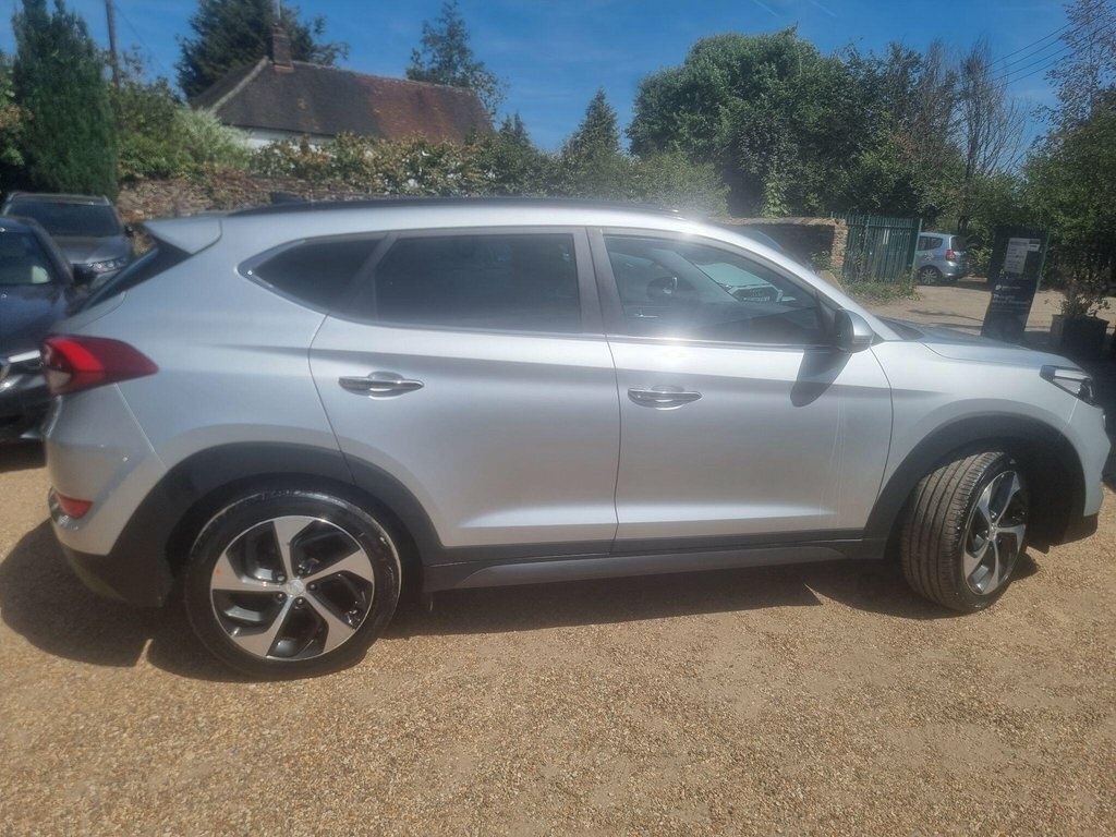 Hyundai Tucson 2L Premium Se Silver #4