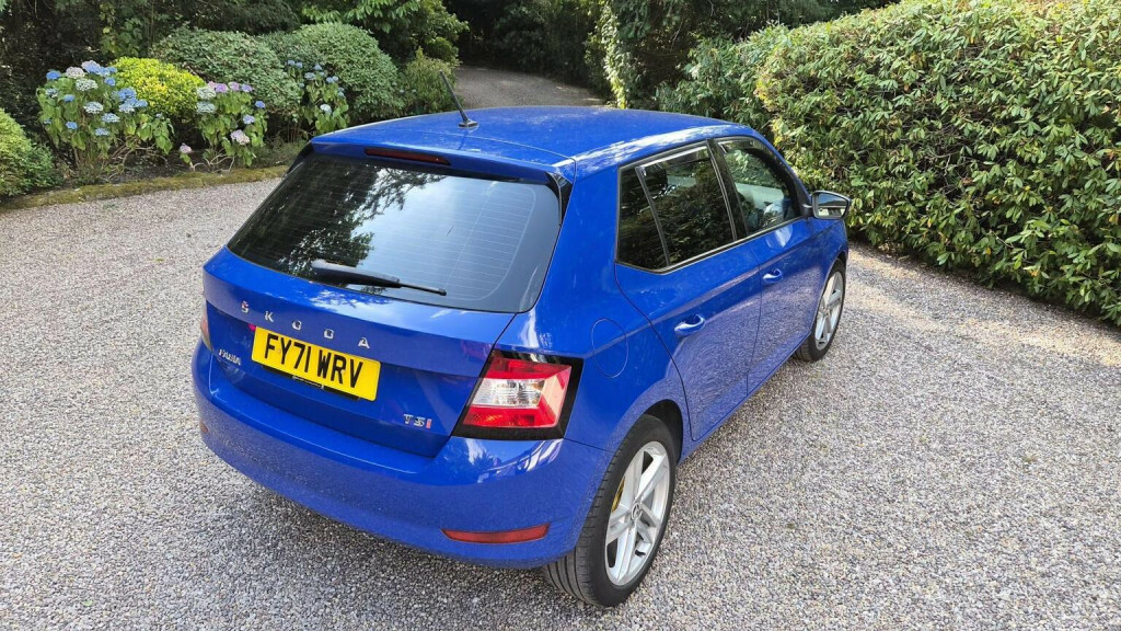 Skoda Fabia 1.0 Tsi Se Hatchback Euro 6 Ss Blue #11