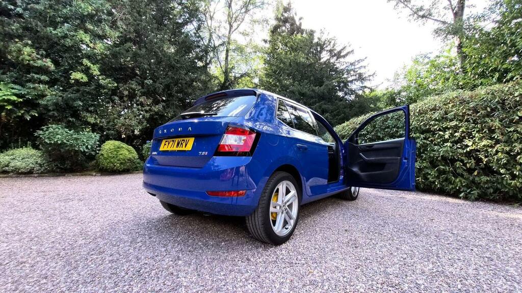 Skoda Fabia 1.0 Tsi S Euro 6 Ss Blue #6