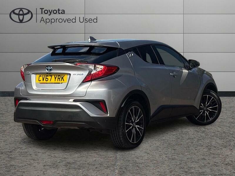 Toyota C-Hr 1.8 Vvt-h Excel Suv Hybrid Cvt Euro 6 Silver #3