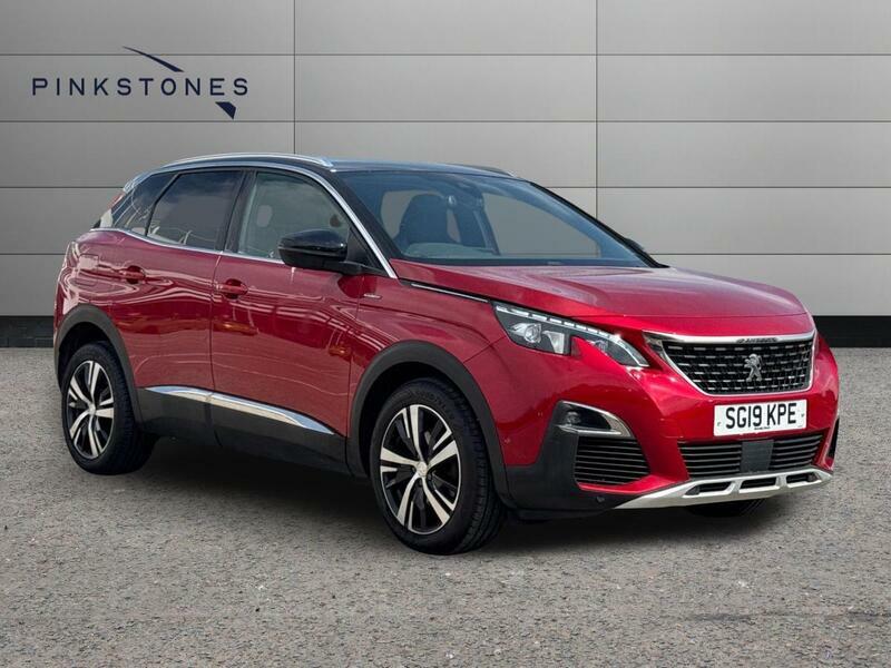 Peugeot 3008 1.6 Puretech Gt Line Eat Euro 6 Ss Red