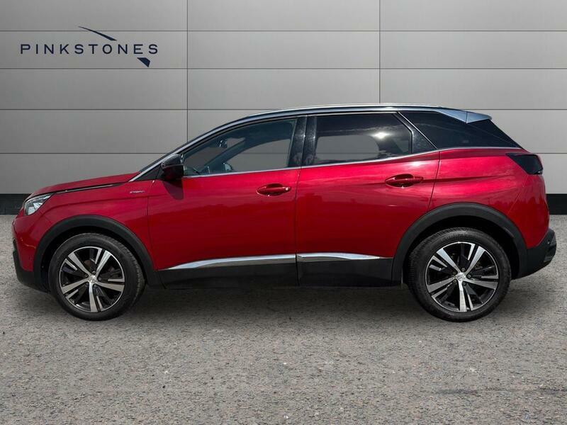 Peugeot 3008 1.6 Puretech Gt Line Eat Euro 6 Ss SG19KPE Red #6