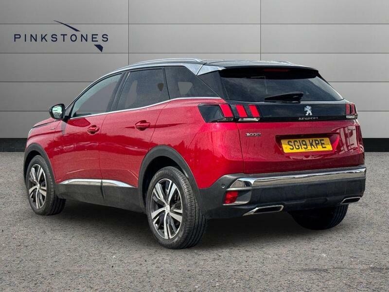 Peugeot 3008 1.6 Puretech Gt Line Eat Euro 6 Ss SG19KPE Red #5