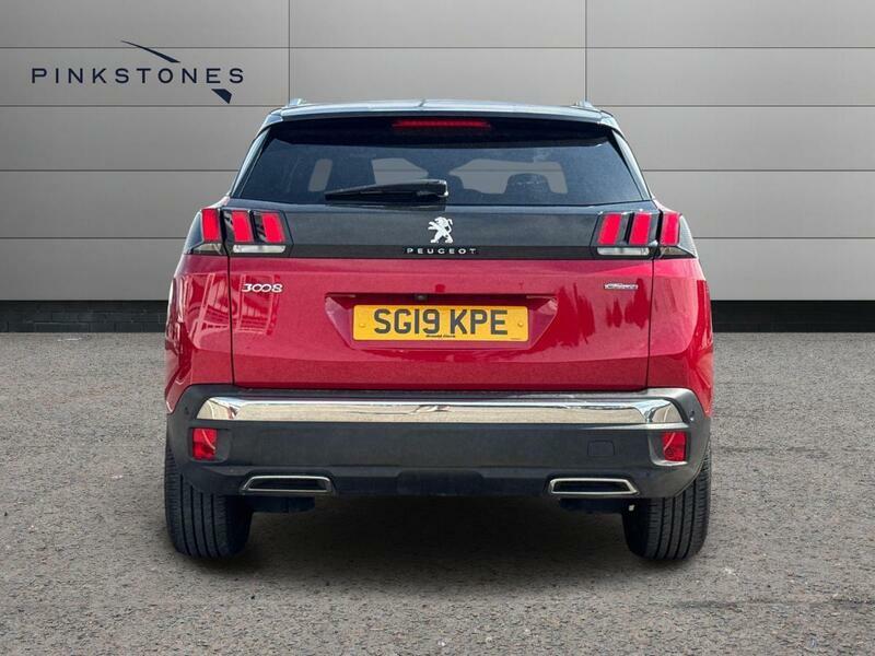 Peugeot 3008 1.6 Puretech Gt Line Eat Euro 6 Ss SG19KPE Red #4