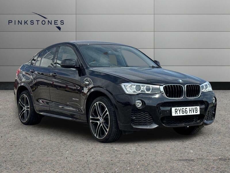 BMW X4 2.0 20D M Sport Xdrive Euro 6 Ss Black
