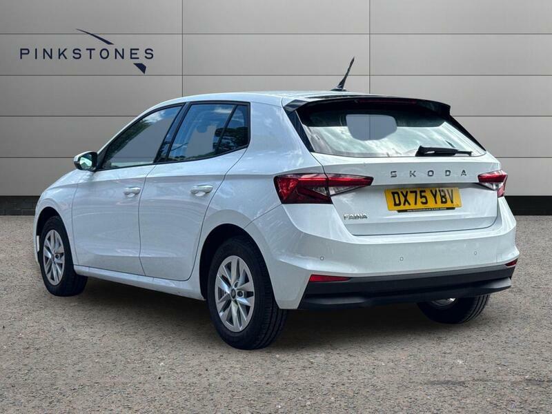 Skoda Fabia 1.0 Tsi Se Edition Dsg Euro 6 Ss DX75YBV White #5