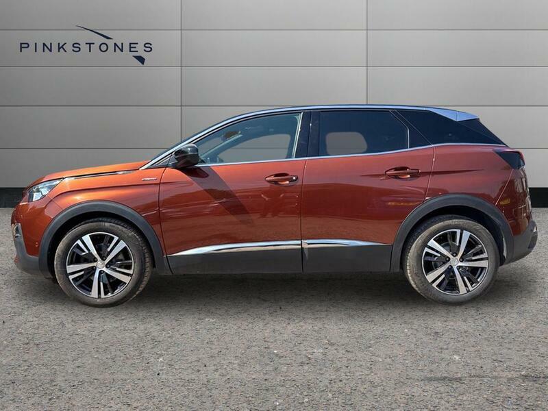Peugeot 3008 1.6 Thp Gt Line Eat Euro 6 Ss KY67OBA Brown #6