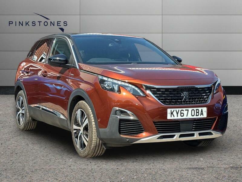 Peugeot 3008 1.6 Thp Gt Line Eat Euro 6 Ss KY67OBA Brown