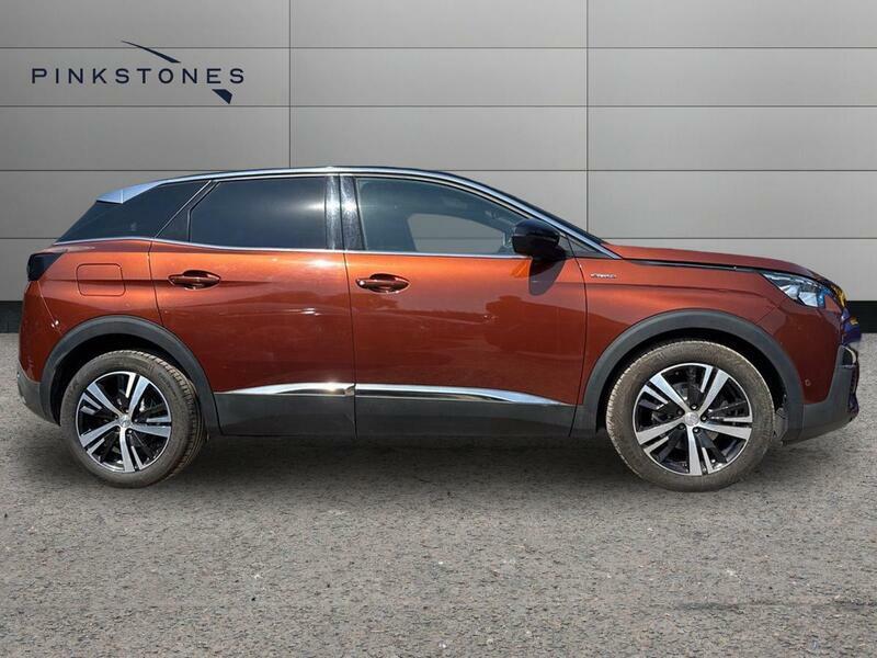 Peugeot 3008 1.6 Thp Gt Line Eat Euro 6 Ss KY67OBA Brown #2